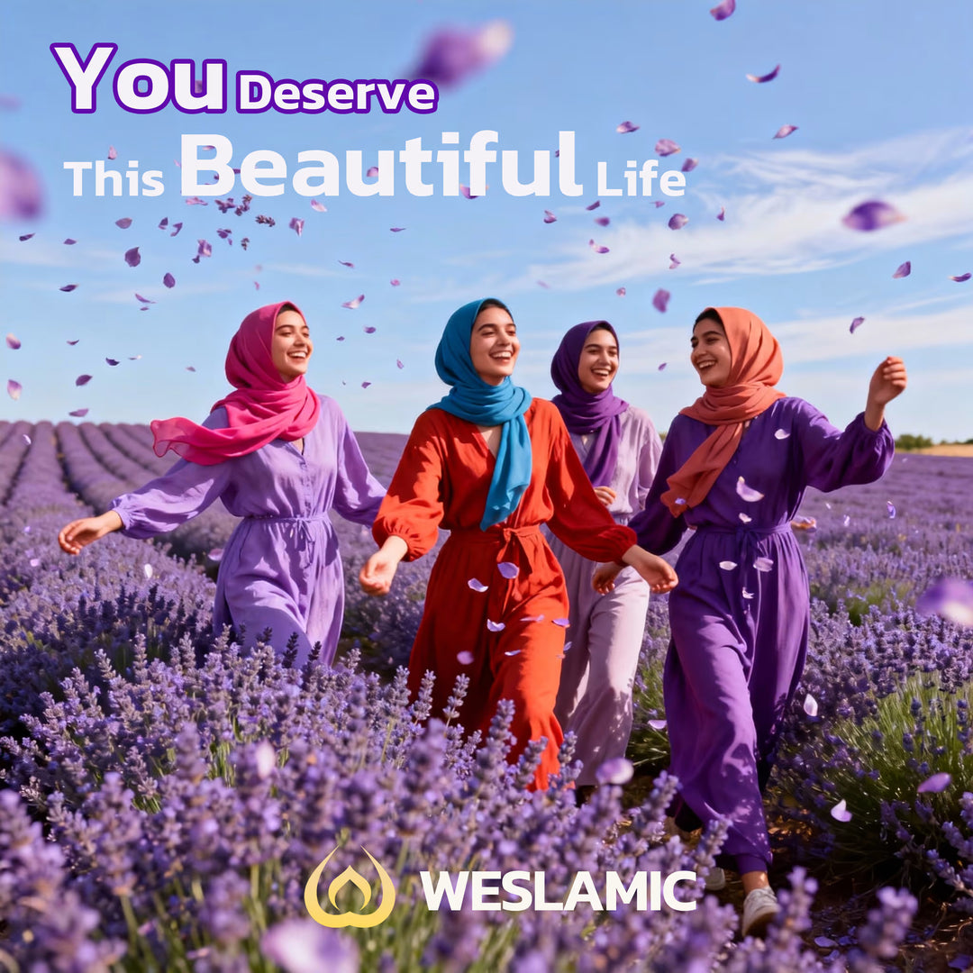 Weslamic iTasbih Lavender Style for Beautiful Lady