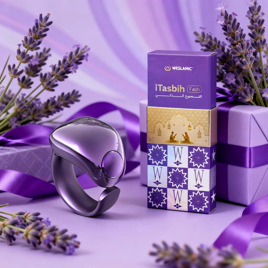 Weslamic iTasbih Lavender Style for Beautiful Lady